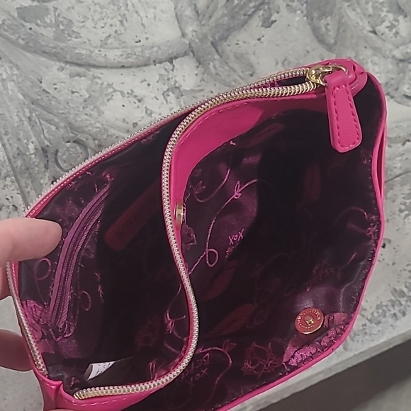 BETSEY JOHNSON PINK STUDDED CLUTCH - Picture 6 of 10